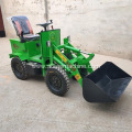China 1 Ton Mini Skid Steer Loader Electric Start Wheel Loader with Best Price